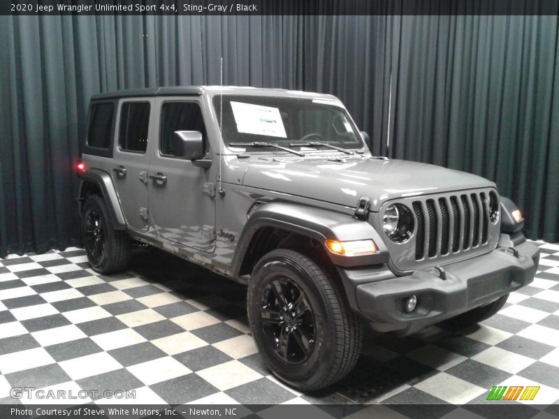 Sting-Gray / Black 2020 Jeep Wrangler Unlimited Sport 4x4