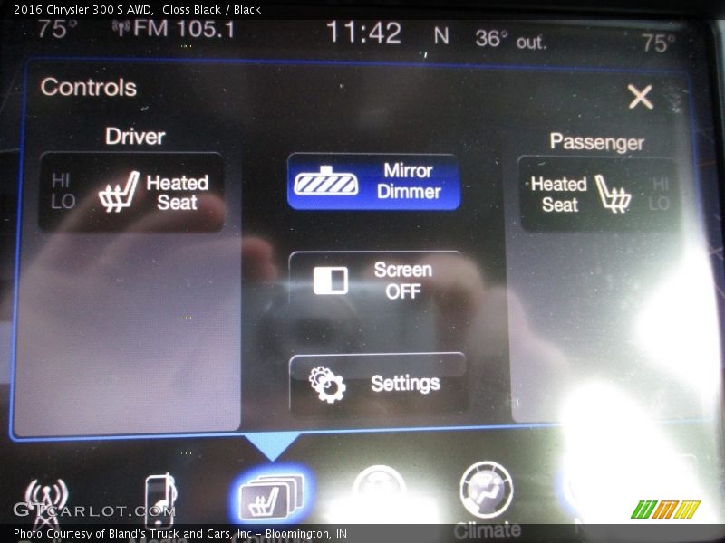 Gloss Black / Black 2016 Chrysler 300 S AWD