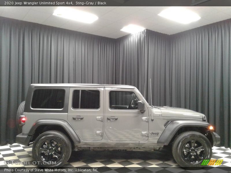 Sting-Gray / Black 2020 Jeep Wrangler Unlimited Sport 4x4