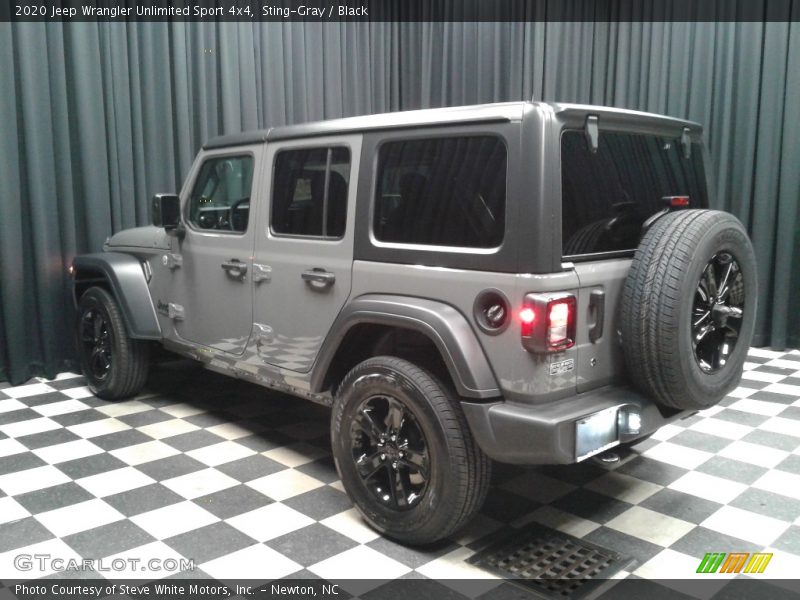 Sting-Gray / Black 2020 Jeep Wrangler Unlimited Sport 4x4