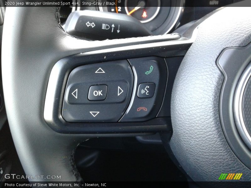Sting-Gray / Black 2020 Jeep Wrangler Unlimited Sport 4x4