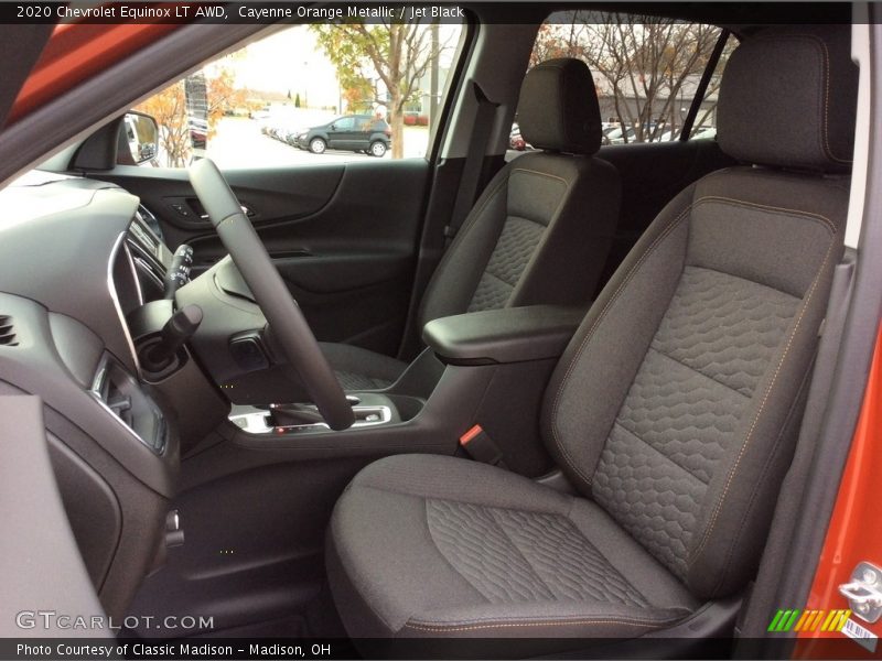 Cayenne Orange Metallic / Jet Black 2020 Chevrolet Equinox LT AWD