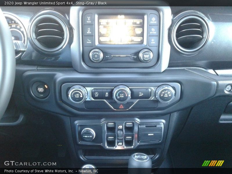 Sting-Gray / Black 2020 Jeep Wrangler Unlimited Sport 4x4