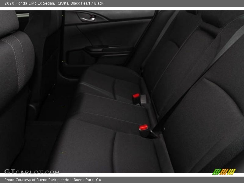 Crystal Black Pearl / Black 2020 Honda Civic EX Sedan