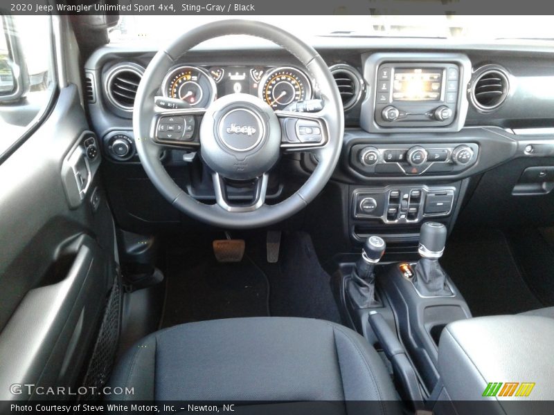 Sting-Gray / Black 2020 Jeep Wrangler Unlimited Sport 4x4