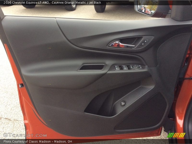 Cayenne Orange Metallic / Jet Black 2020 Chevrolet Equinox LT AWD