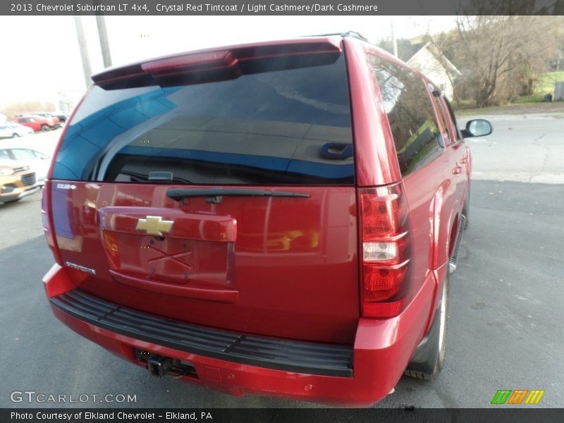 Crystal Red Tintcoat / Light Cashmere/Dark Cashmere 2013 Chevrolet Suburban LT 4x4