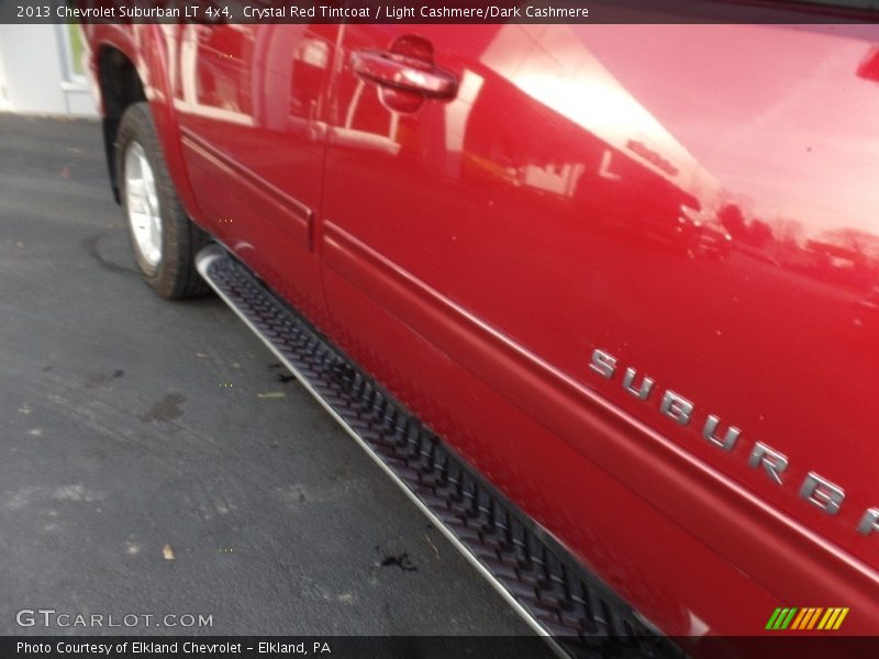 Crystal Red Tintcoat / Light Cashmere/Dark Cashmere 2013 Chevrolet Suburban LT 4x4