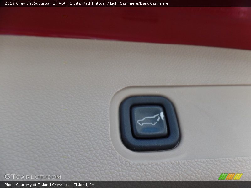 Crystal Red Tintcoat / Light Cashmere/Dark Cashmere 2013 Chevrolet Suburban LT 4x4