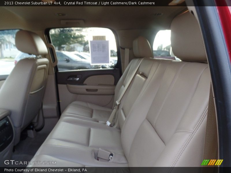 Crystal Red Tintcoat / Light Cashmere/Dark Cashmere 2013 Chevrolet Suburban LT 4x4