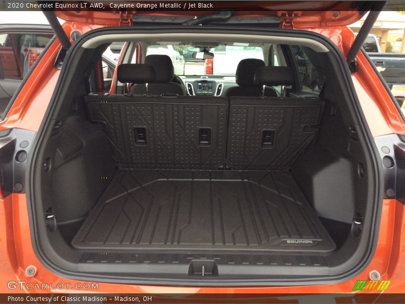 Cayenne Orange Metallic / Jet Black 2020 Chevrolet Equinox LT AWD