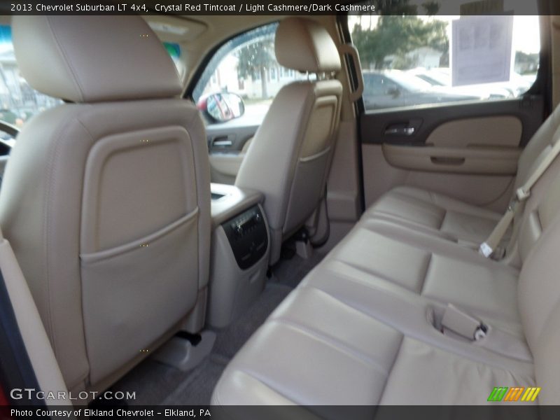 Crystal Red Tintcoat / Light Cashmere/Dark Cashmere 2013 Chevrolet Suburban LT 4x4