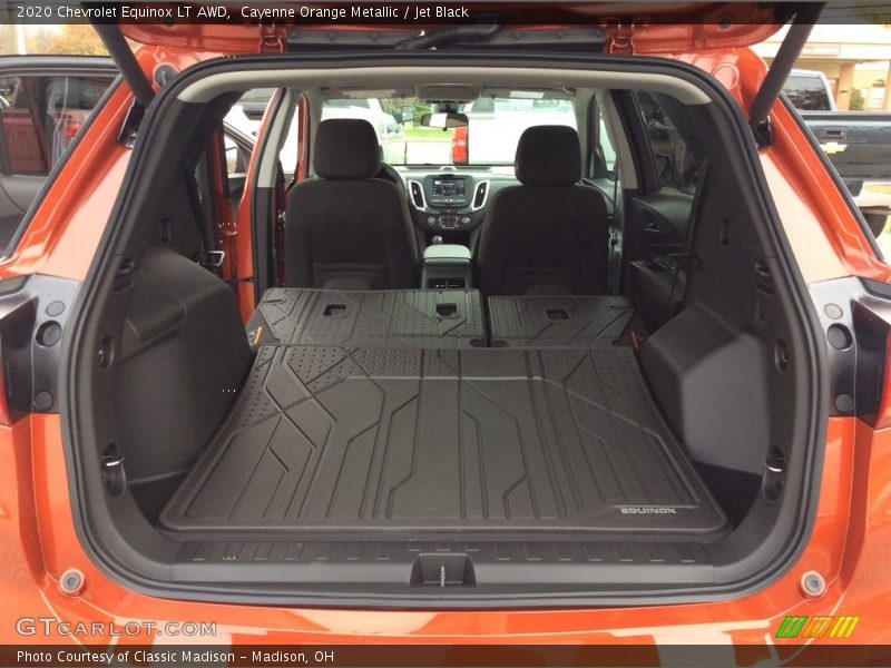 Cayenne Orange Metallic / Jet Black 2020 Chevrolet Equinox LT AWD