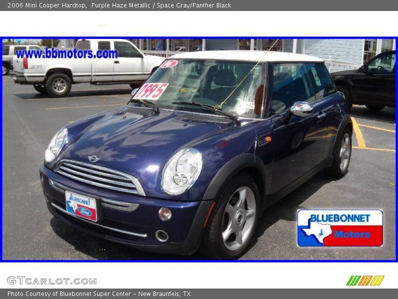 Purple Haze Metallic / Space Gray/Panther Black 2006 Mini Cooper Hardtop