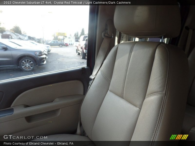 Crystal Red Tintcoat / Light Cashmere/Dark Cashmere 2013 Chevrolet Suburban LT 4x4