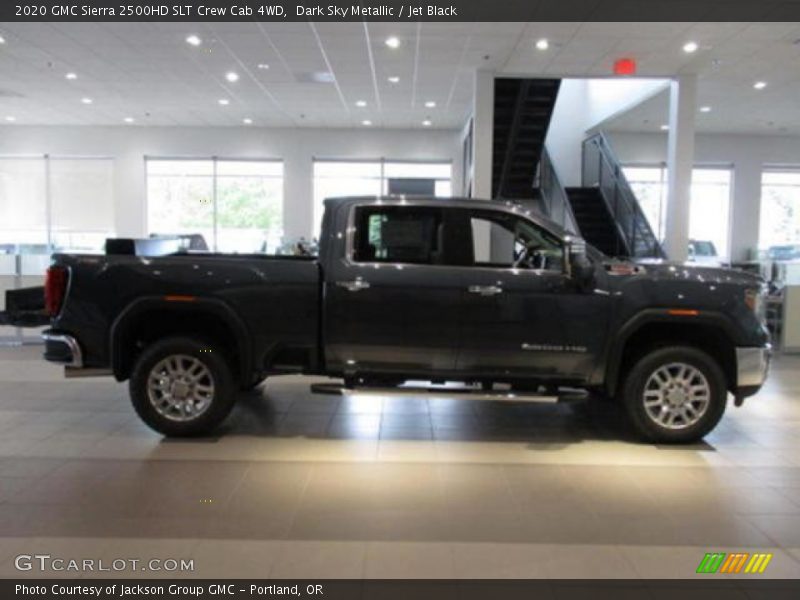 Dark Sky Metallic / Jet Black 2020 GMC Sierra 2500HD SLT Crew Cab 4WD