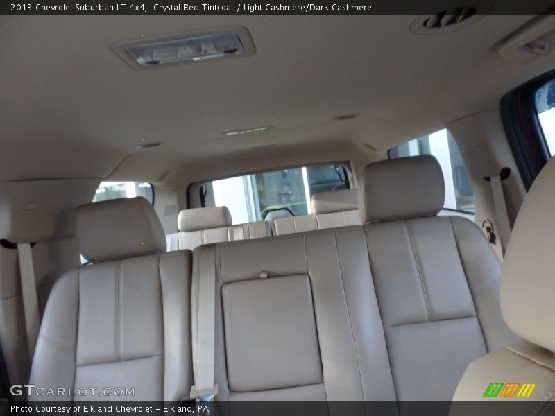 Crystal Red Tintcoat / Light Cashmere/Dark Cashmere 2013 Chevrolet Suburban LT 4x4