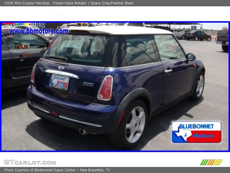 Purple Haze Metallic / Space Gray/Panther Black 2006 Mini Cooper Hardtop