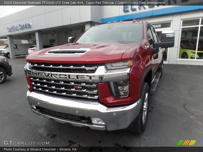 Cajun Red Tintcoat / Gideon/­Very Dark Atmosphere 2020 Chevrolet Silverado 2500HD LTZ Crew Cab 4x4