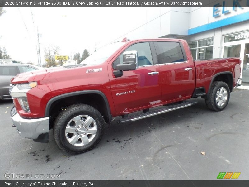 Cajun Red Tintcoat / Gideon/­Very Dark Atmosphere 2020 Chevrolet Silverado 2500HD LTZ Crew Cab 4x4