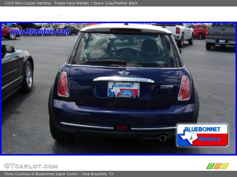 Purple Haze Metallic / Space Gray/Panther Black 2006 Mini Cooper Hardtop