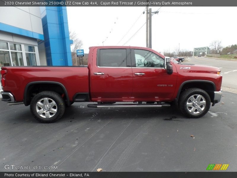 Cajun Red Tintcoat / Gideon/­Very Dark Atmosphere 2020 Chevrolet Silverado 2500HD LTZ Crew Cab 4x4