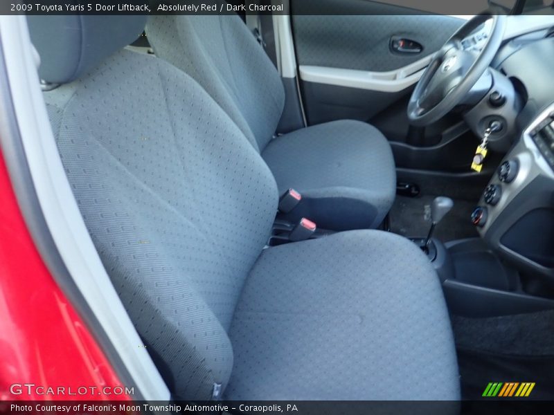 Absolutely Red / Dark Charcoal 2009 Toyota Yaris 5 Door Liftback