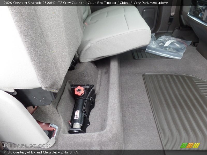 Rear Seat of 2020 Silverado 2500HD LTZ Crew Cab 4x4