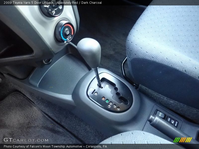Absolutely Red / Dark Charcoal 2009 Toyota Yaris 5 Door Liftback