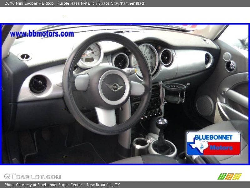 Purple Haze Metallic / Space Gray/Panther Black 2006 Mini Cooper Hardtop