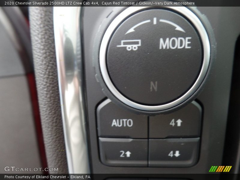 Controls of 2020 Silverado 2500HD LTZ Crew Cab 4x4