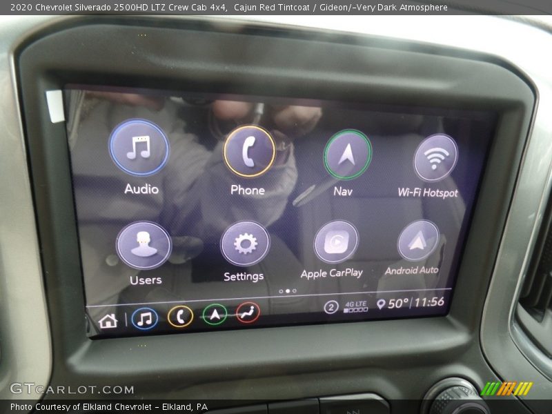 Controls of 2020 Silverado 2500HD LTZ Crew Cab 4x4