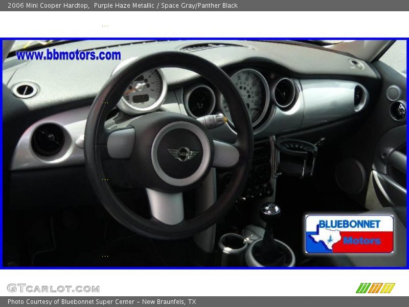 Purple Haze Metallic / Space Gray/Panther Black 2006 Mini Cooper Hardtop