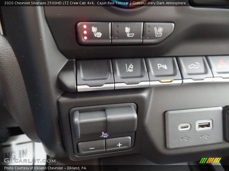 Controls of 2020 Silverado 2500HD LTZ Crew Cab 4x4