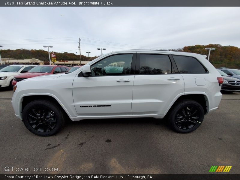 Bright White / Black 2020 Jeep Grand Cherokee Altitude 4x4
