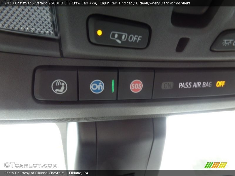 Cajun Red Tintcoat / Gideon/­Very Dark Atmosphere 2020 Chevrolet Silverado 2500HD LTZ Crew Cab 4x4