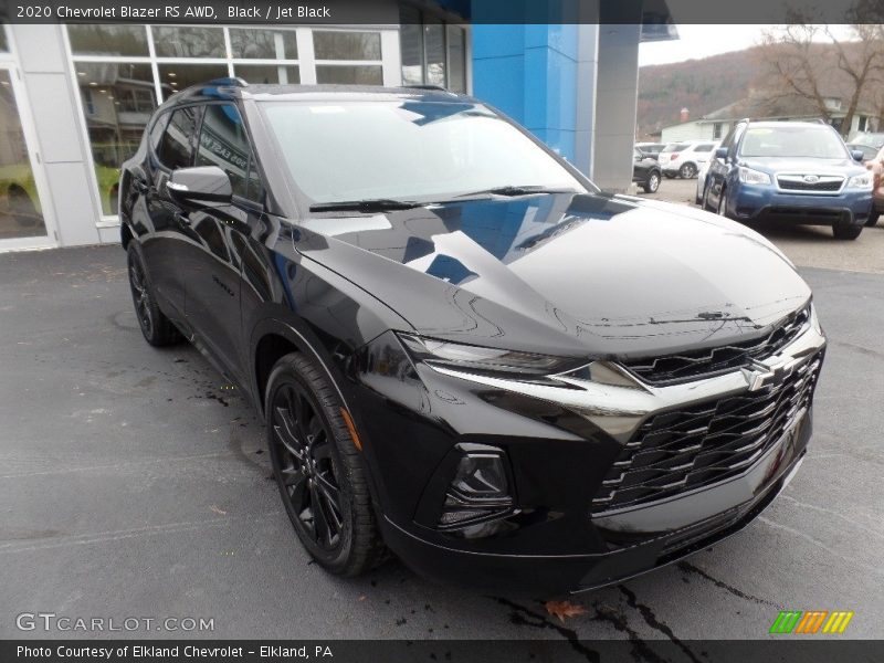 Black / Jet Black 2020 Chevrolet Blazer RS AWD