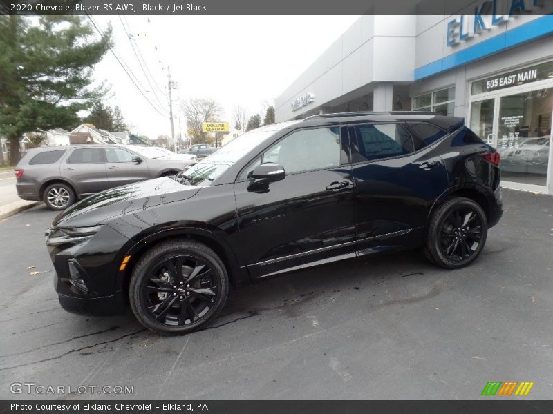 Black / Jet Black 2020 Chevrolet Blazer RS AWD