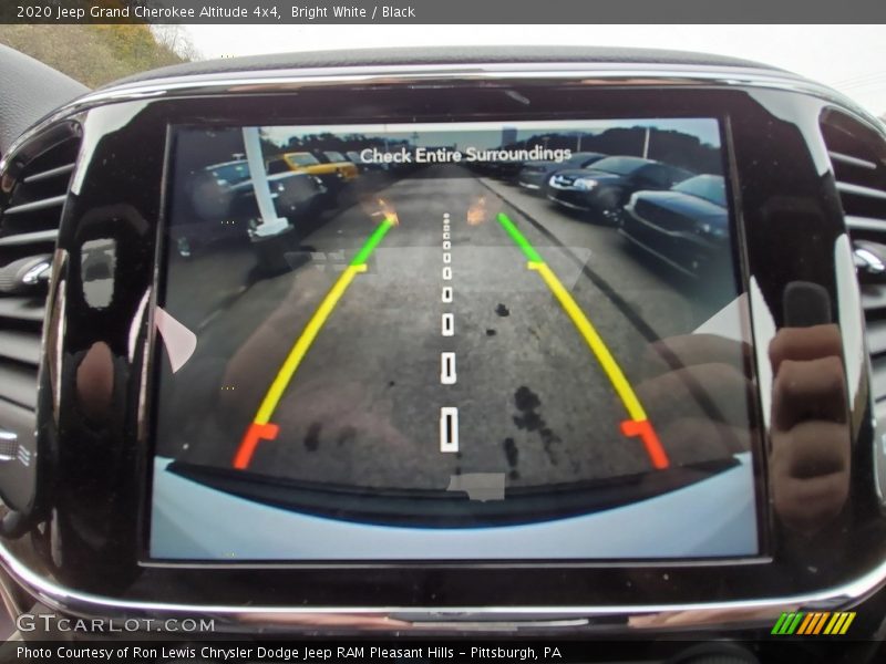 Bright White / Black 2020 Jeep Grand Cherokee Altitude 4x4