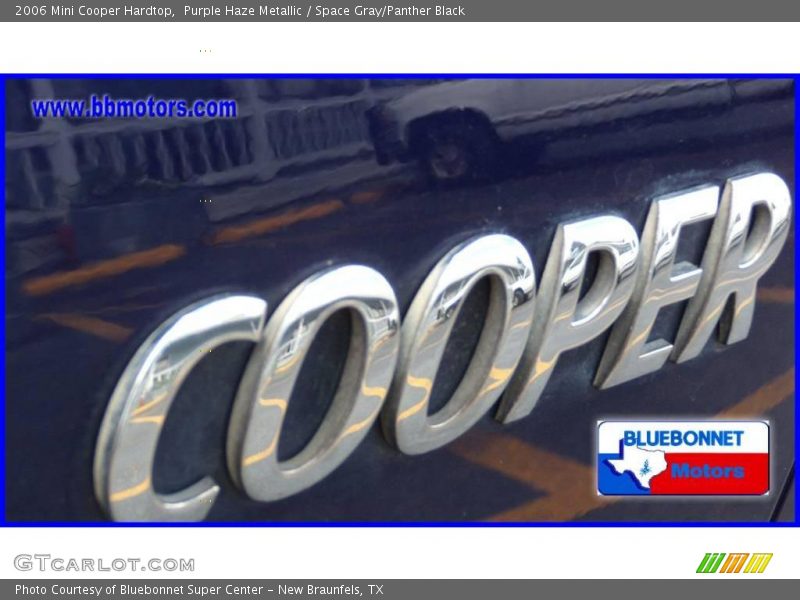 Purple Haze Metallic / Space Gray/Panther Black 2006 Mini Cooper Hardtop