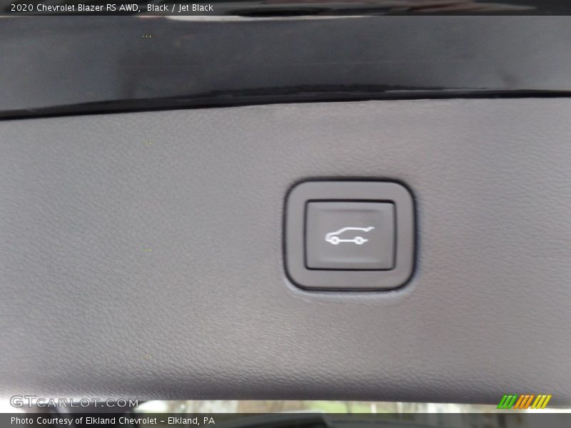 Black / Jet Black 2020 Chevrolet Blazer RS AWD