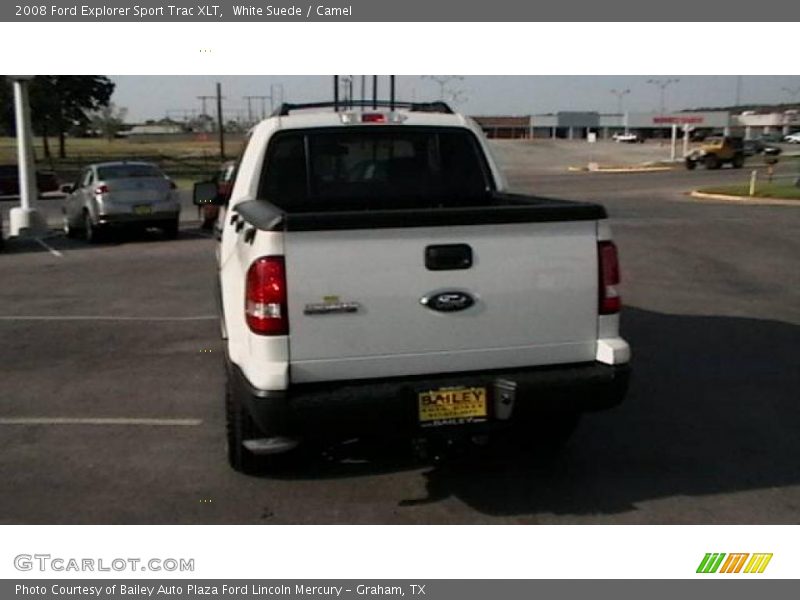 White Suede / Camel 2008 Ford Explorer Sport Trac XLT