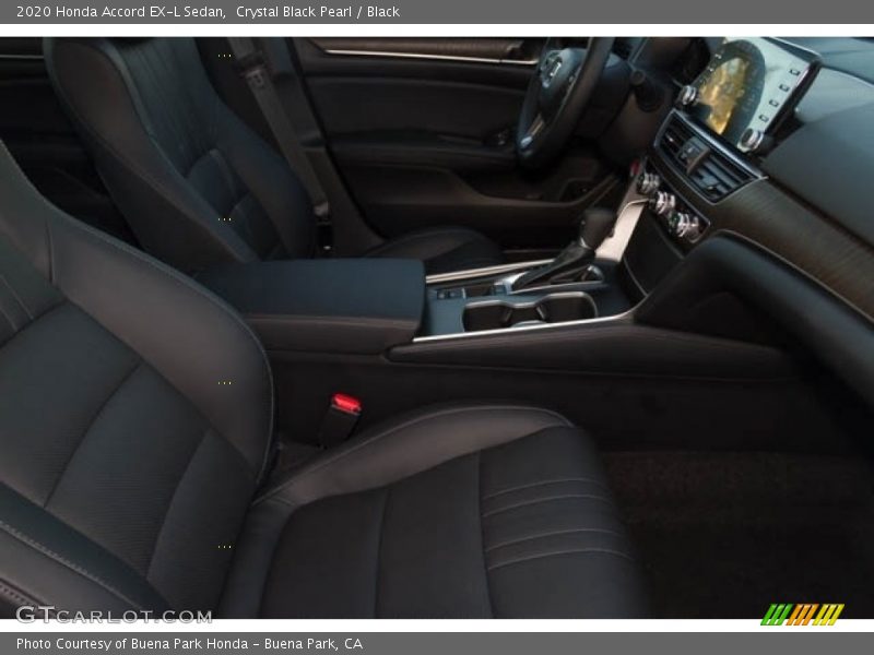 Crystal Black Pearl / Black 2020 Honda Accord EX-L Sedan