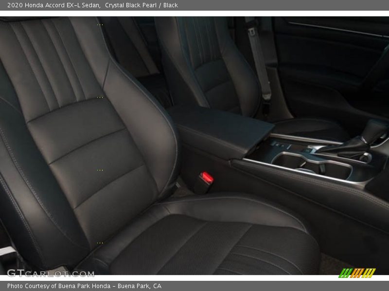 Crystal Black Pearl / Black 2020 Honda Accord EX-L Sedan