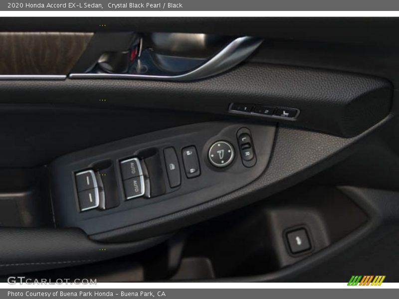 Crystal Black Pearl / Black 2020 Honda Accord EX-L Sedan