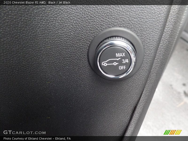 Black / Jet Black 2020 Chevrolet Blazer RS AWD