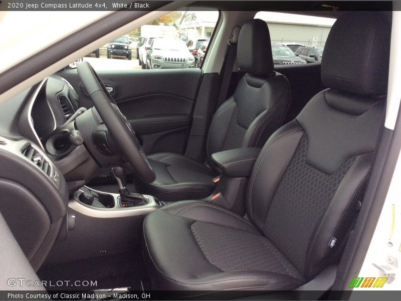 White / Black 2020 Jeep Compass Latitude 4x4