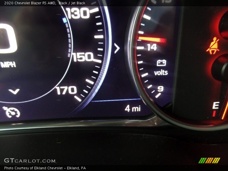 Black / Jet Black 2020 Chevrolet Blazer RS AWD