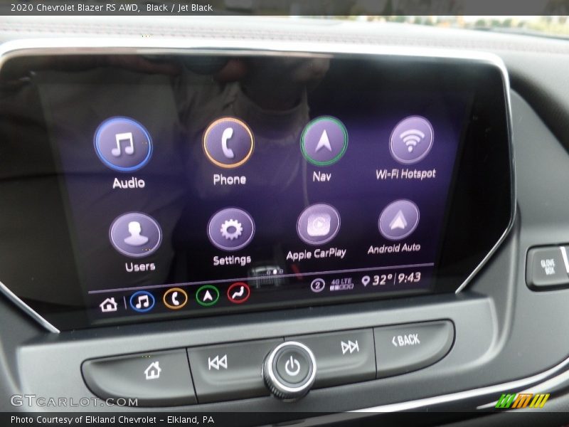 Black / Jet Black 2020 Chevrolet Blazer RS AWD