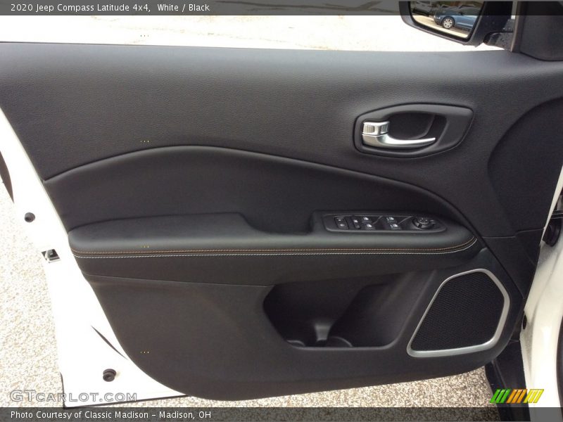 White / Black 2020 Jeep Compass Latitude 4x4